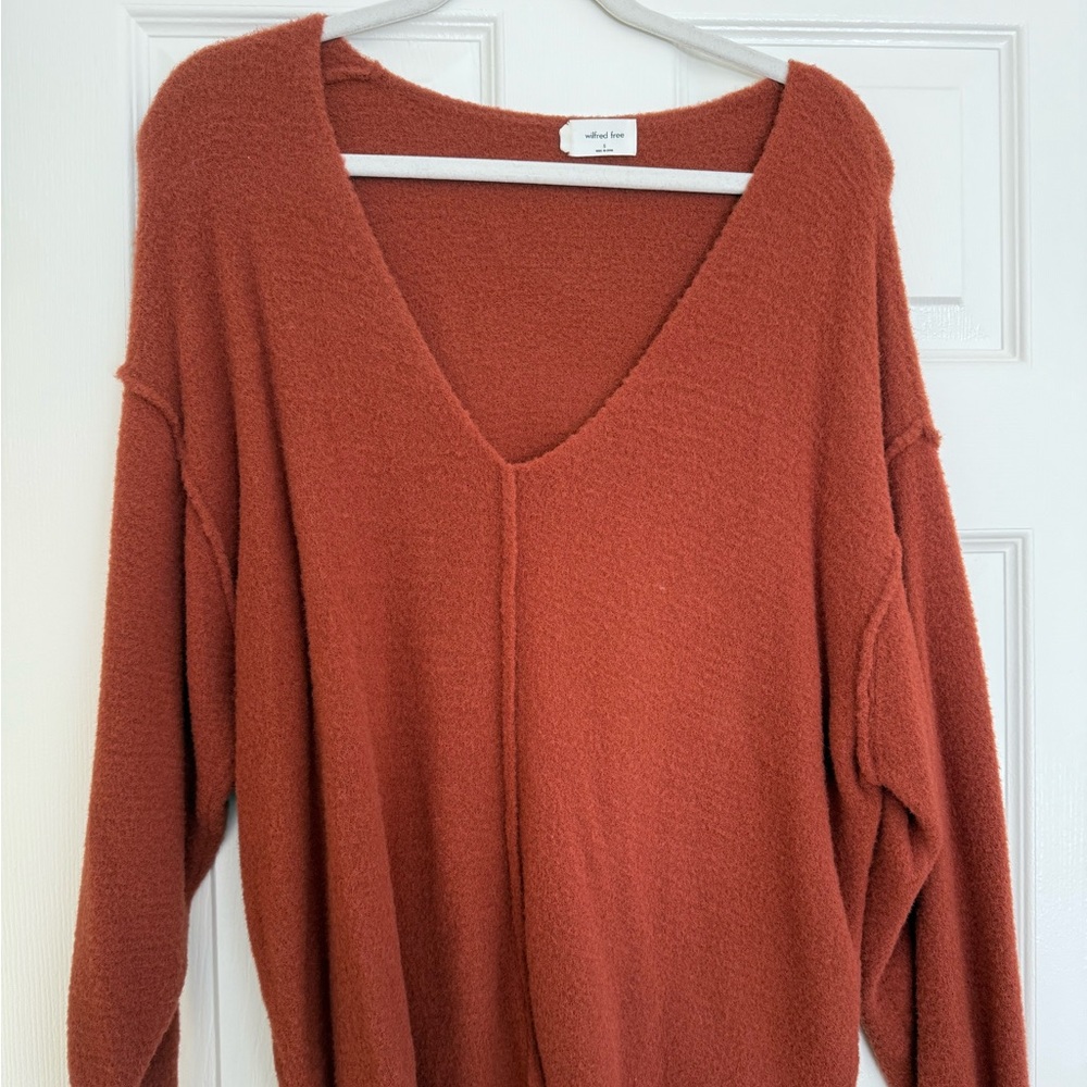 Wilfred Free Rust Sweater